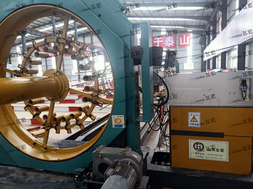 飞宏FH2000钢筋笼滚焊机助力中铁上海工程局郑济高铁建设