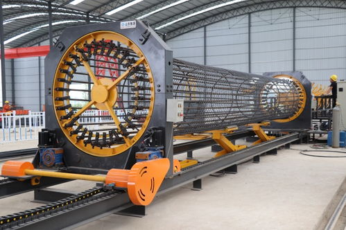 数控全自动钢筋笼滚焊机 中济鲁源电杆用滚焊机的卓越性价比